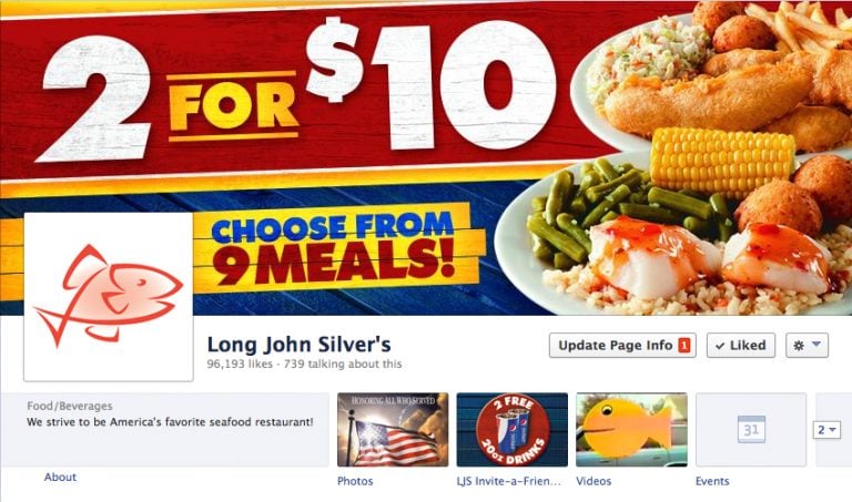 Long John Silver's Invite-A-Friend Promotion