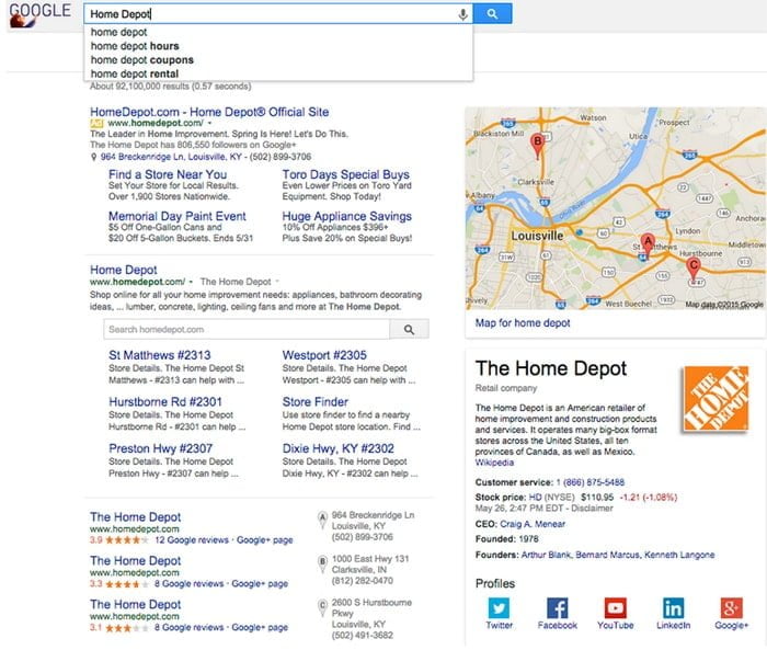 Home Depot SEO SEO