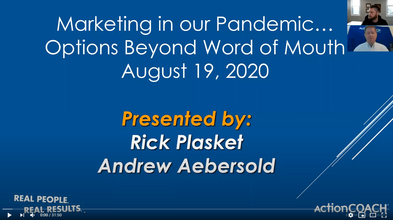 Marketing - Beyond Word of Mouth