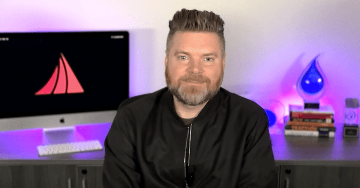 Andrew Aebersold, CEO of Mediaura, looks to camera as he explains how to get your company's ads on TV via streaming services.